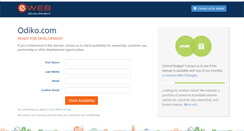 Desktop Screenshot of odiko.com