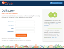 Tablet Screenshot of odiko.com